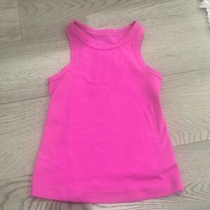Pink size zero lululemon tank